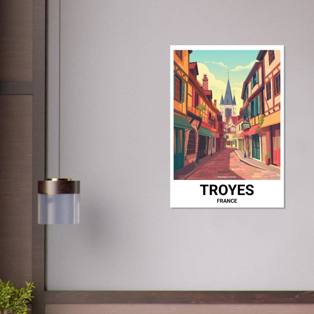 Affiche TROYES - Image 6 of 6