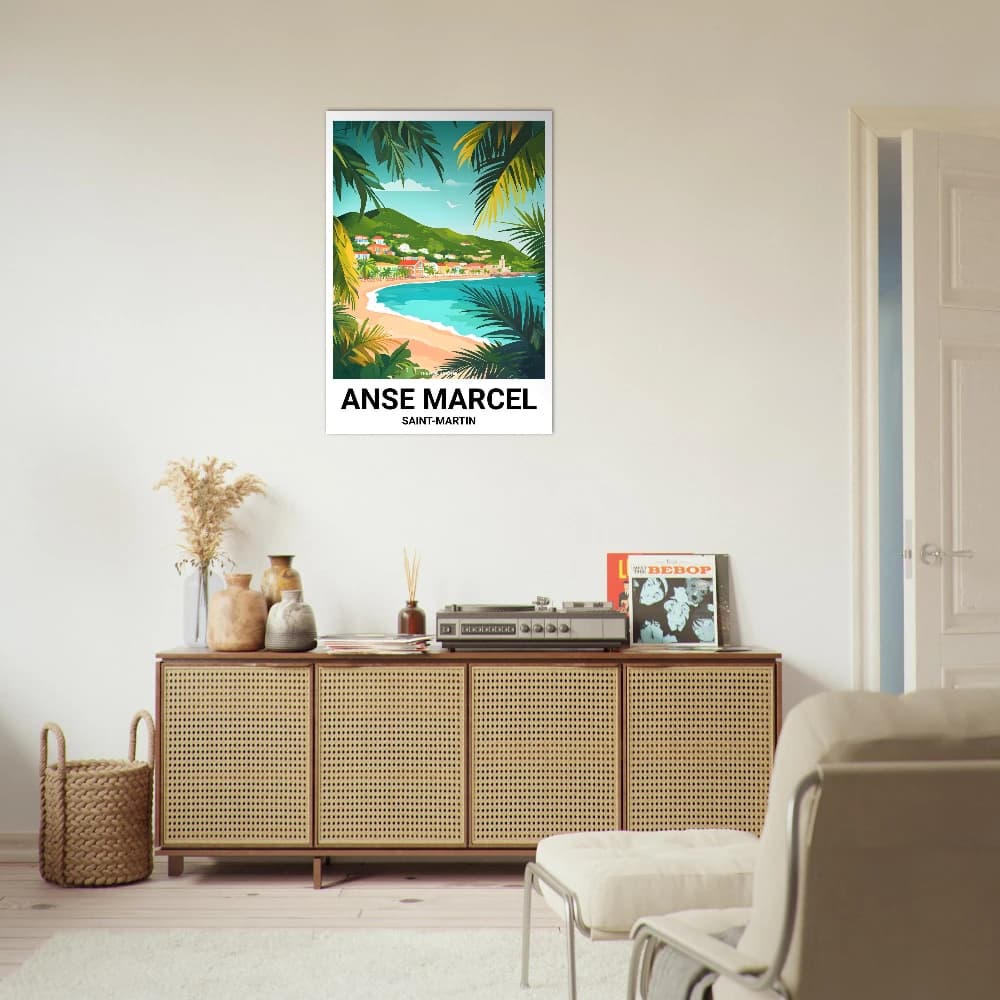 Affiche ANSE MARCEL - Image 2 of 6
