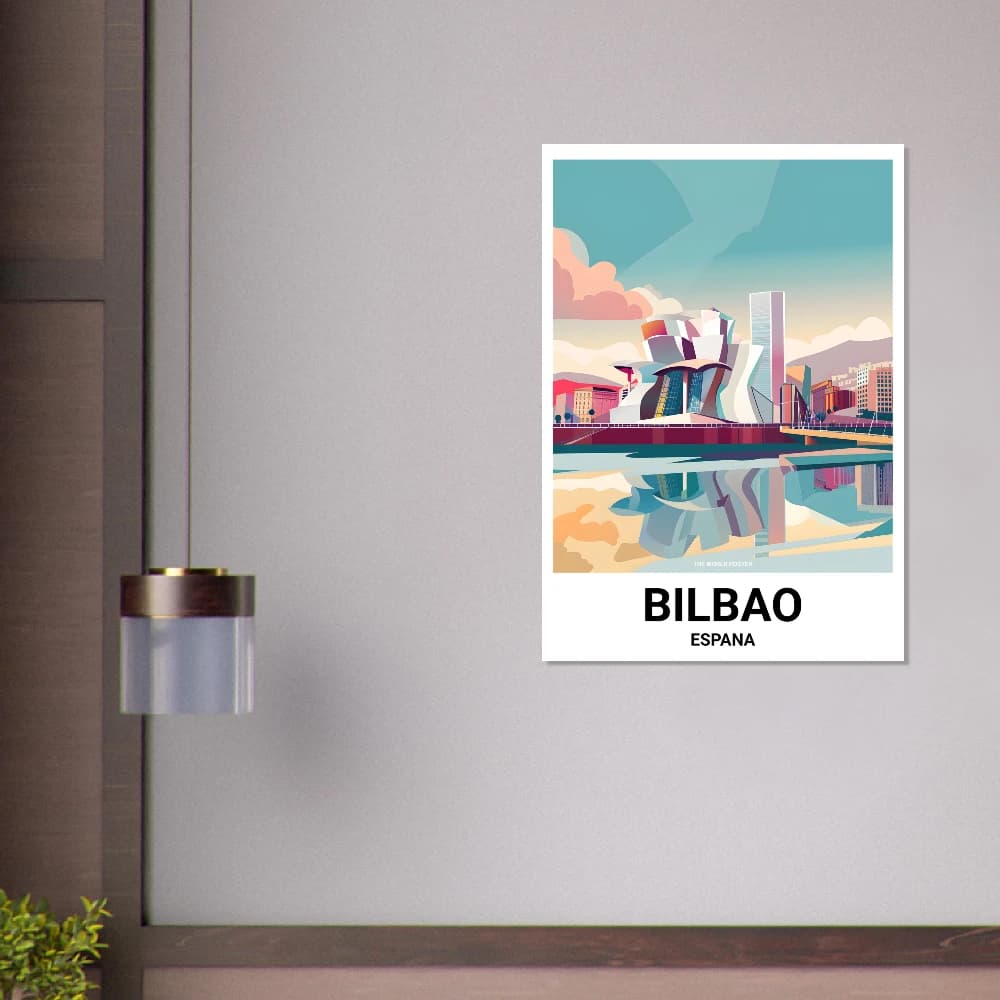 Affiche BILBAO - Image 3 of 6
