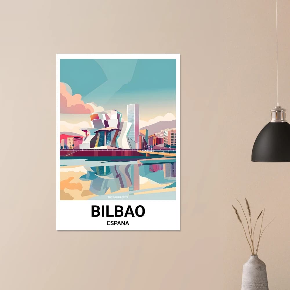 Affiche BILBAO - Image 5 of 6