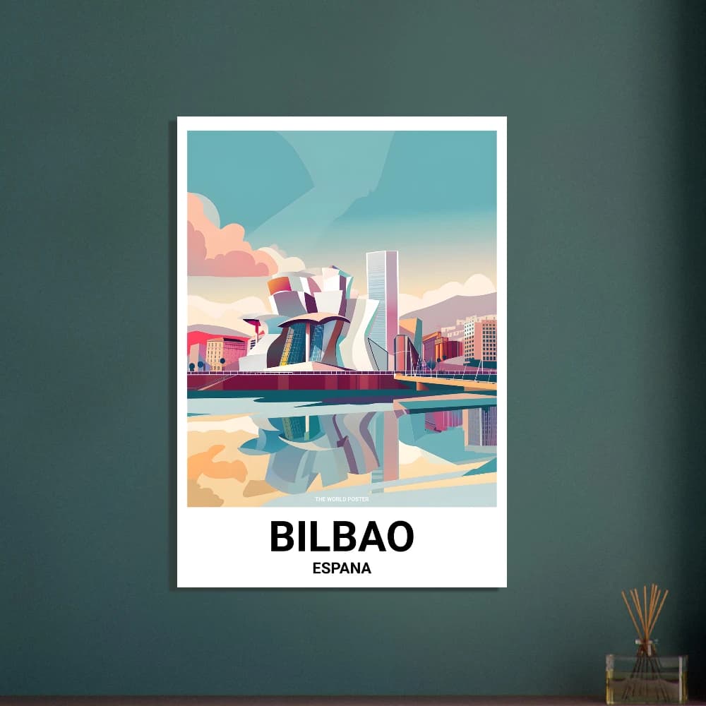 Affiche BILBAO - Image 6 of 6
