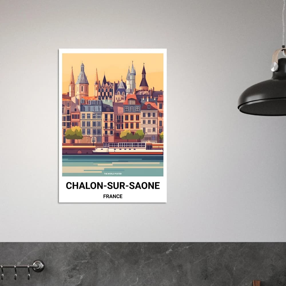 Affiche CHALON-SUR-SAÔNE - Image 6 of 6