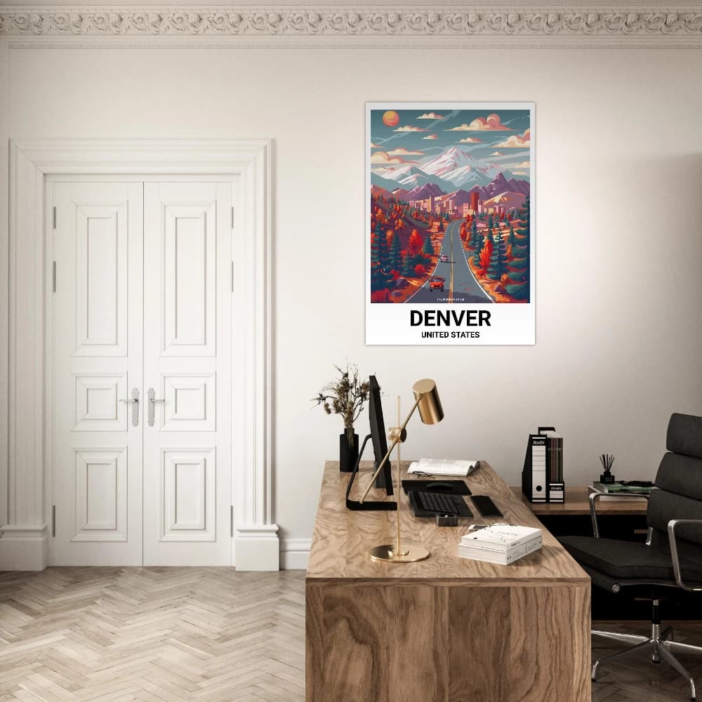 Affiche DENVER - Image 3 of 6