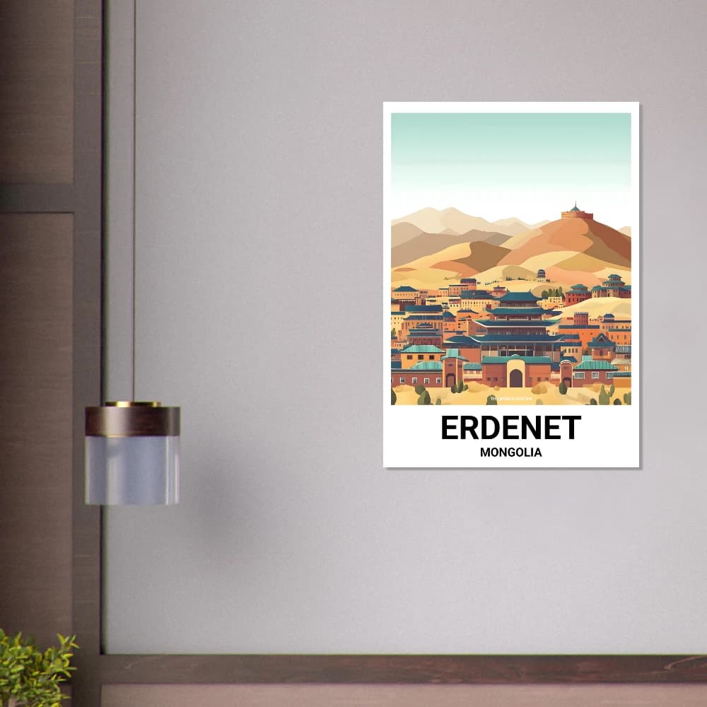Affiche ERDENET - Image 6 of 6