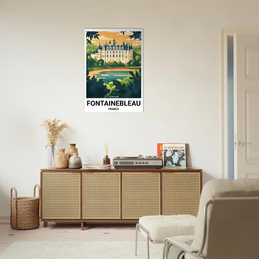 Affiche FONTAINEBLEAU - Image 2 of 6