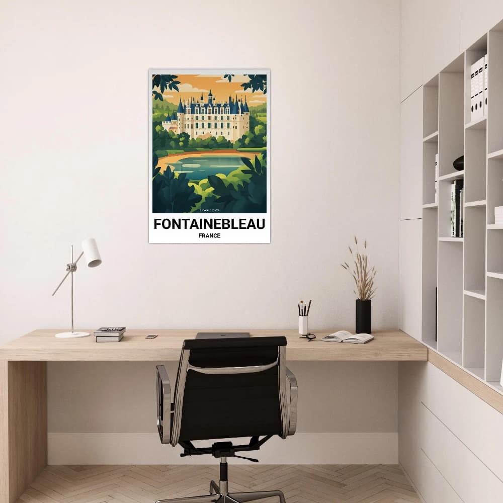 Affiche FONTAINEBLEAU - Image 5 of 6