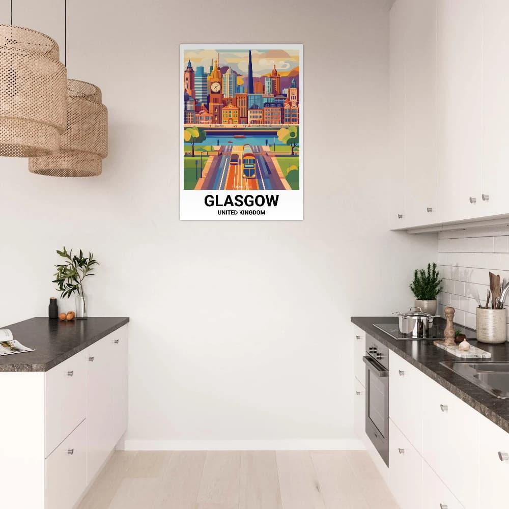 Affiche GLASGOW - Image 4 of 6