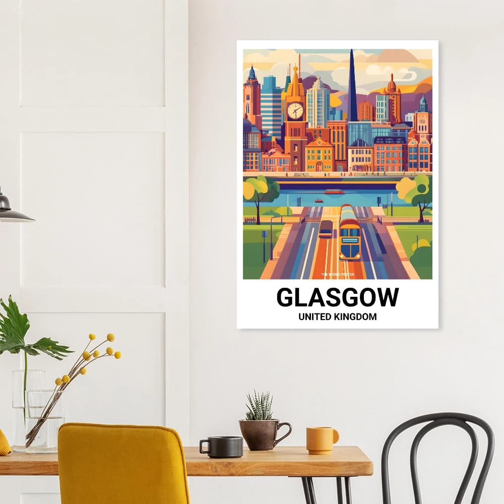 Affiche GLASGOW - Image 5 of 6