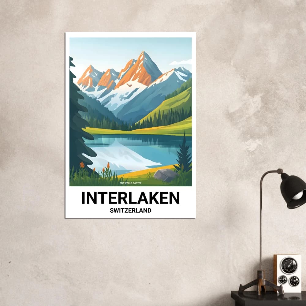 Affiche INTERLAKEN - Image 3 of 6