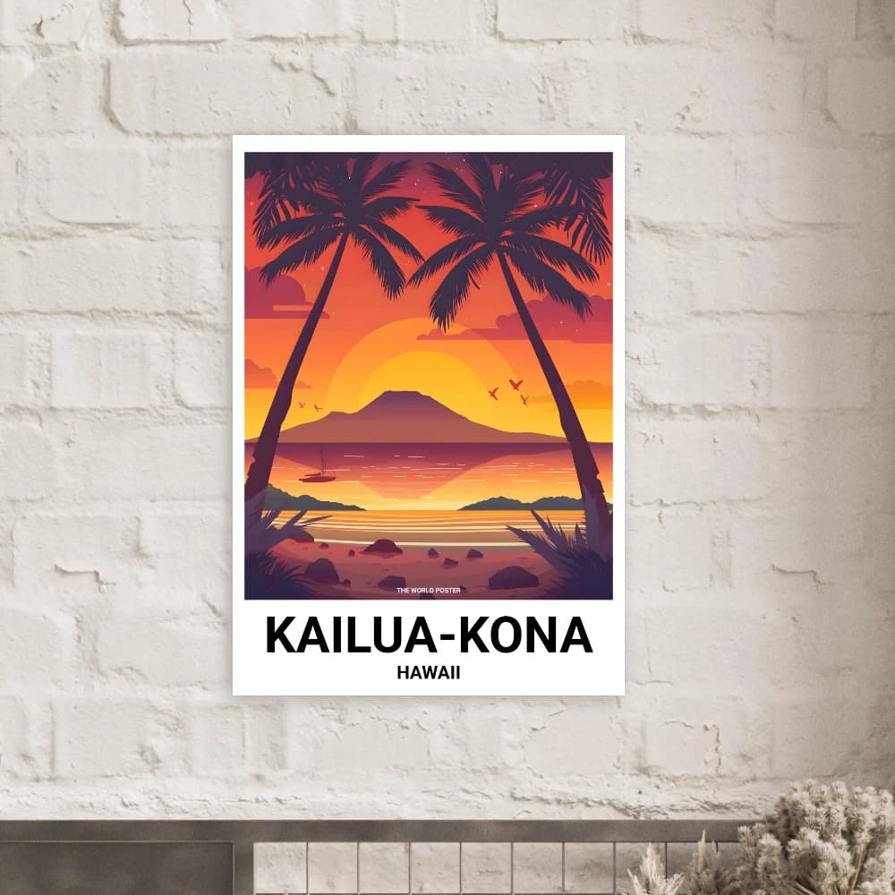 Affiche KAILUA-KONA - Image 5 of 6
