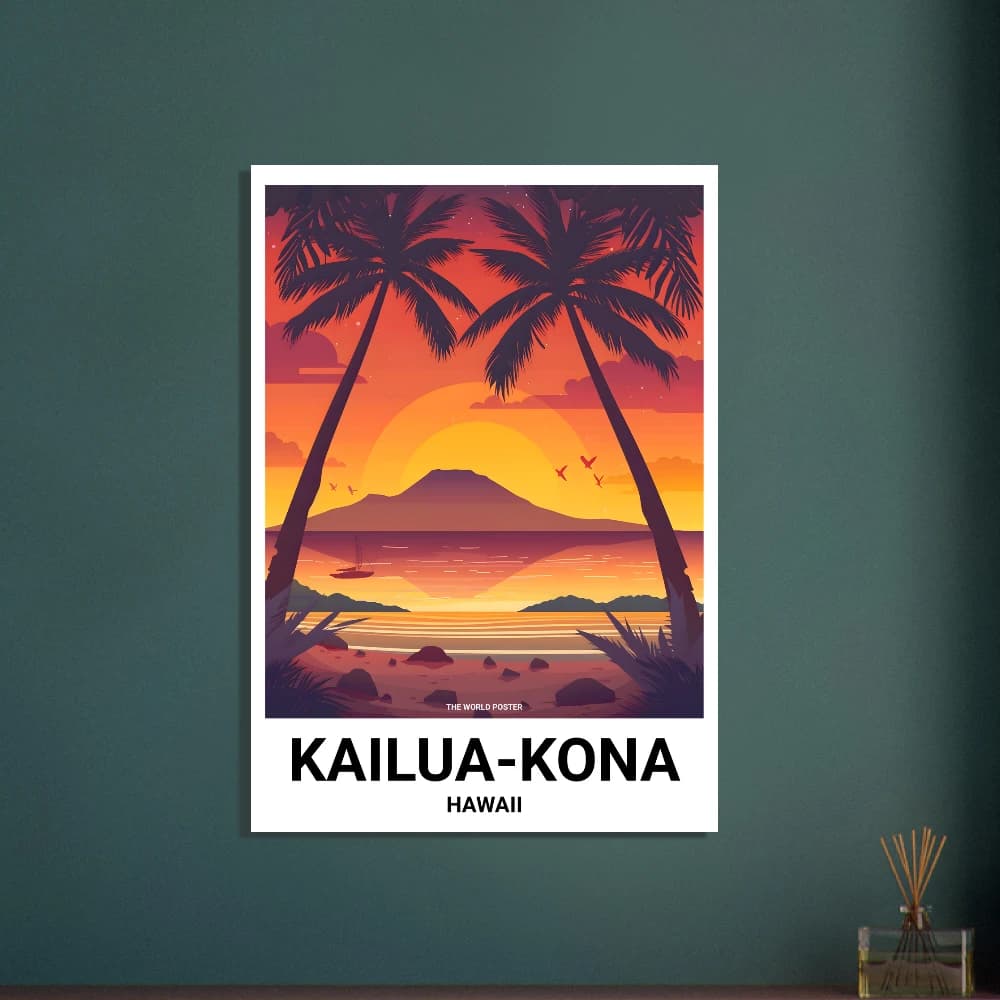 Affiche KAILUA-KONA - Image 6 of 6