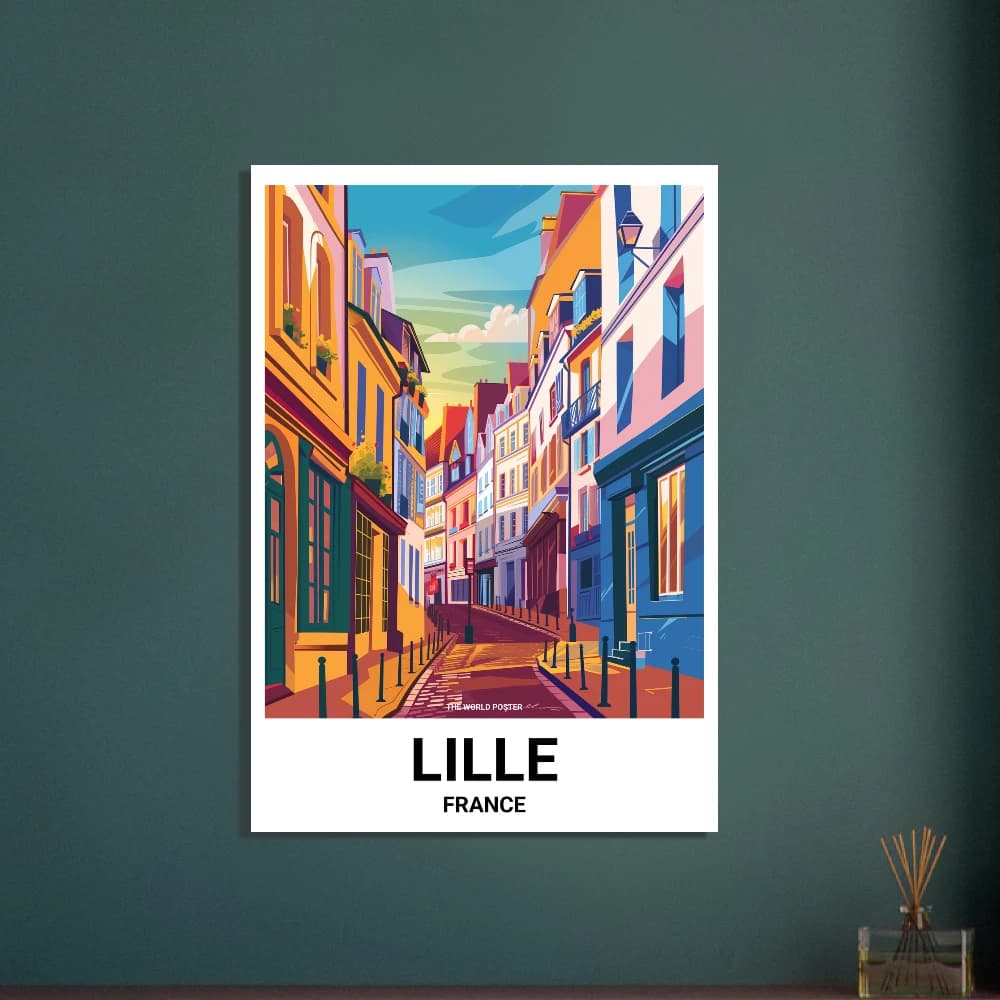 Affiche LILLE - Image 4 of 6