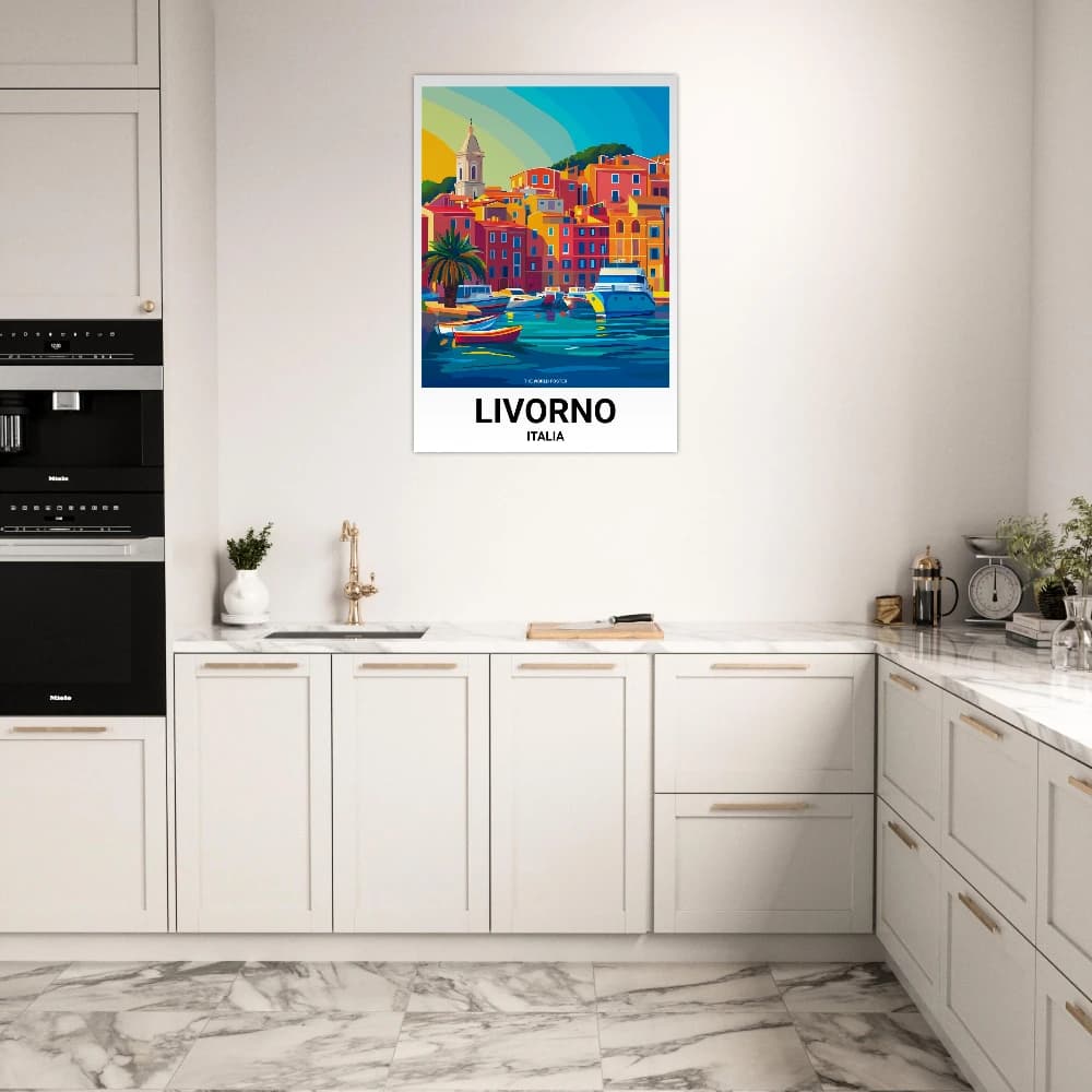 Affiche LIVOURNE - Image 2 of 6