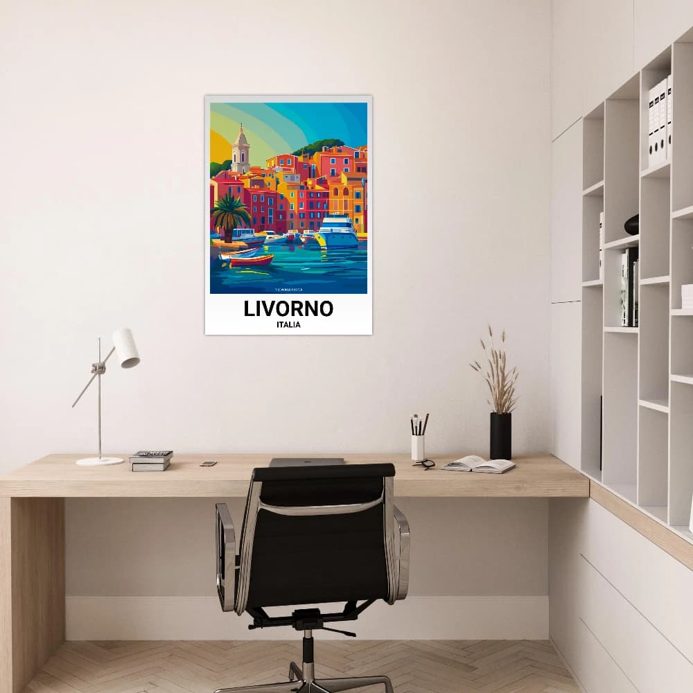 Affiche LIVOURNE - Image 5 of 6