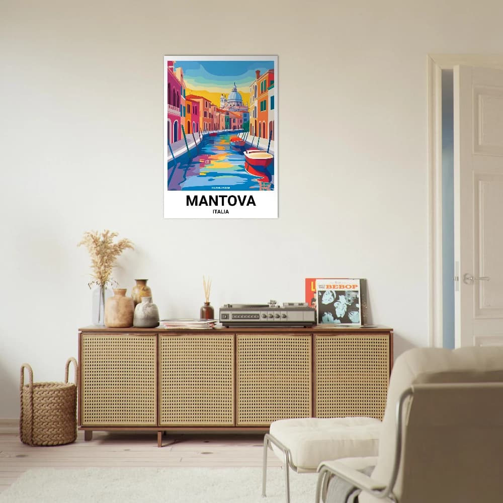 Affiche MANTOUE - Image 2 of 6