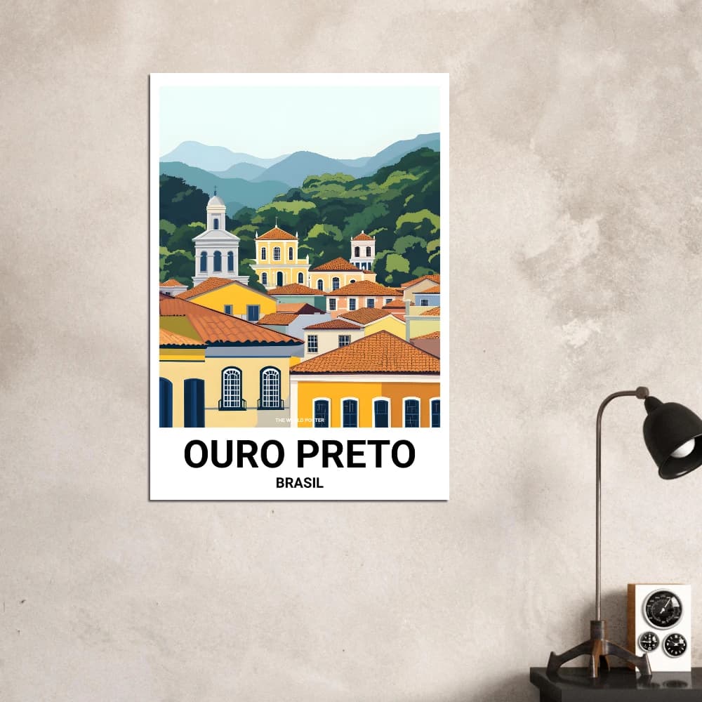 Affiche OURO PRETO - Image 2 of 6