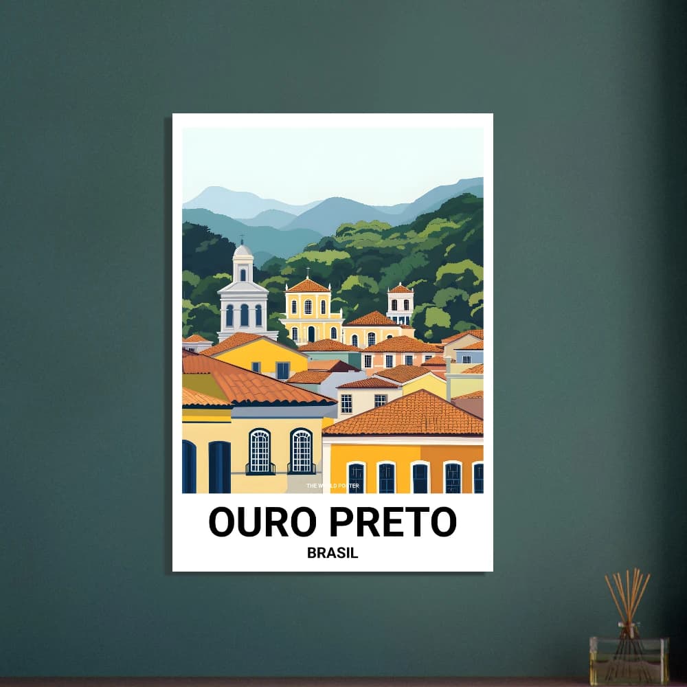 Affiche OURO PRETO - Image 5 of 6