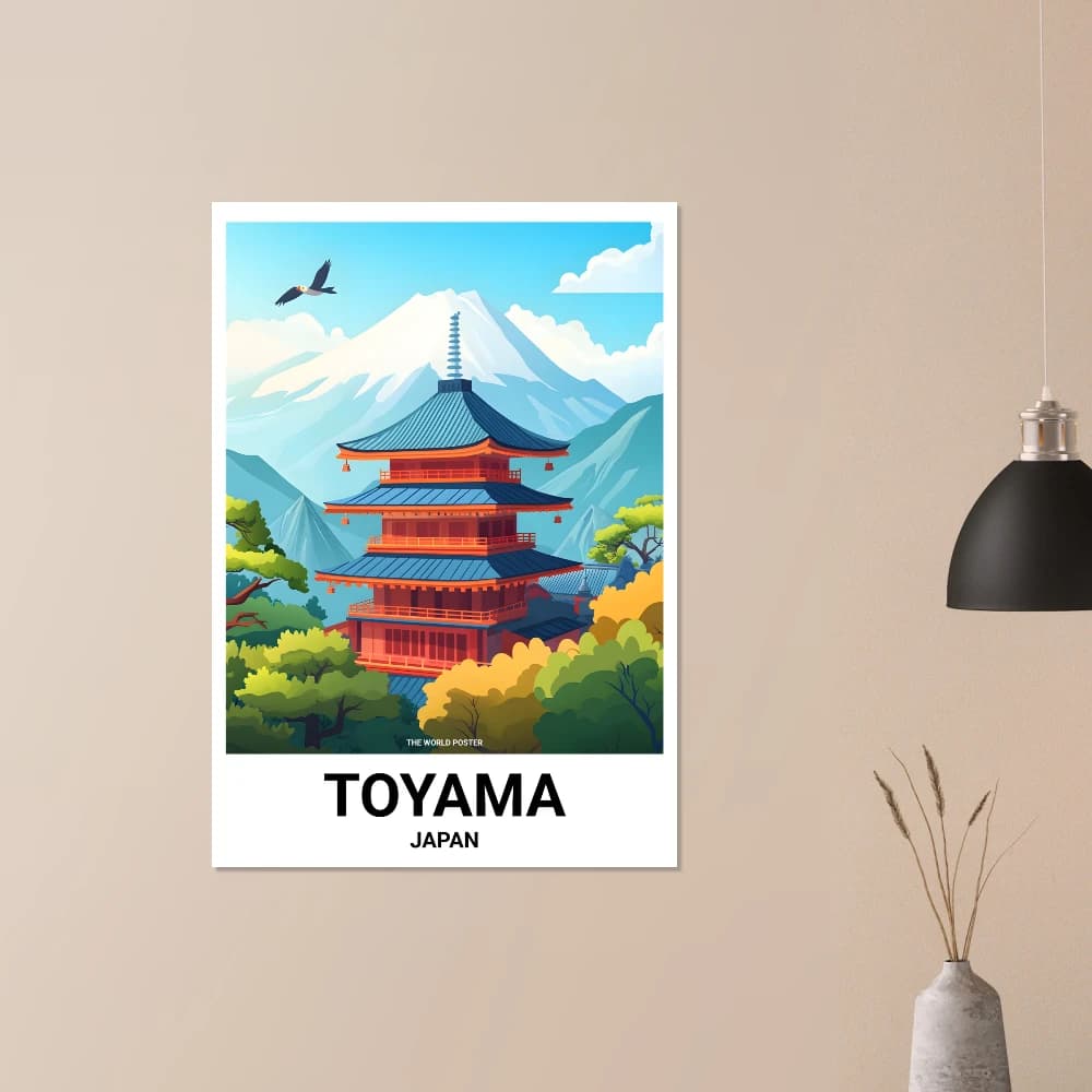 Affiche TOYAMA - Image 6 of 6