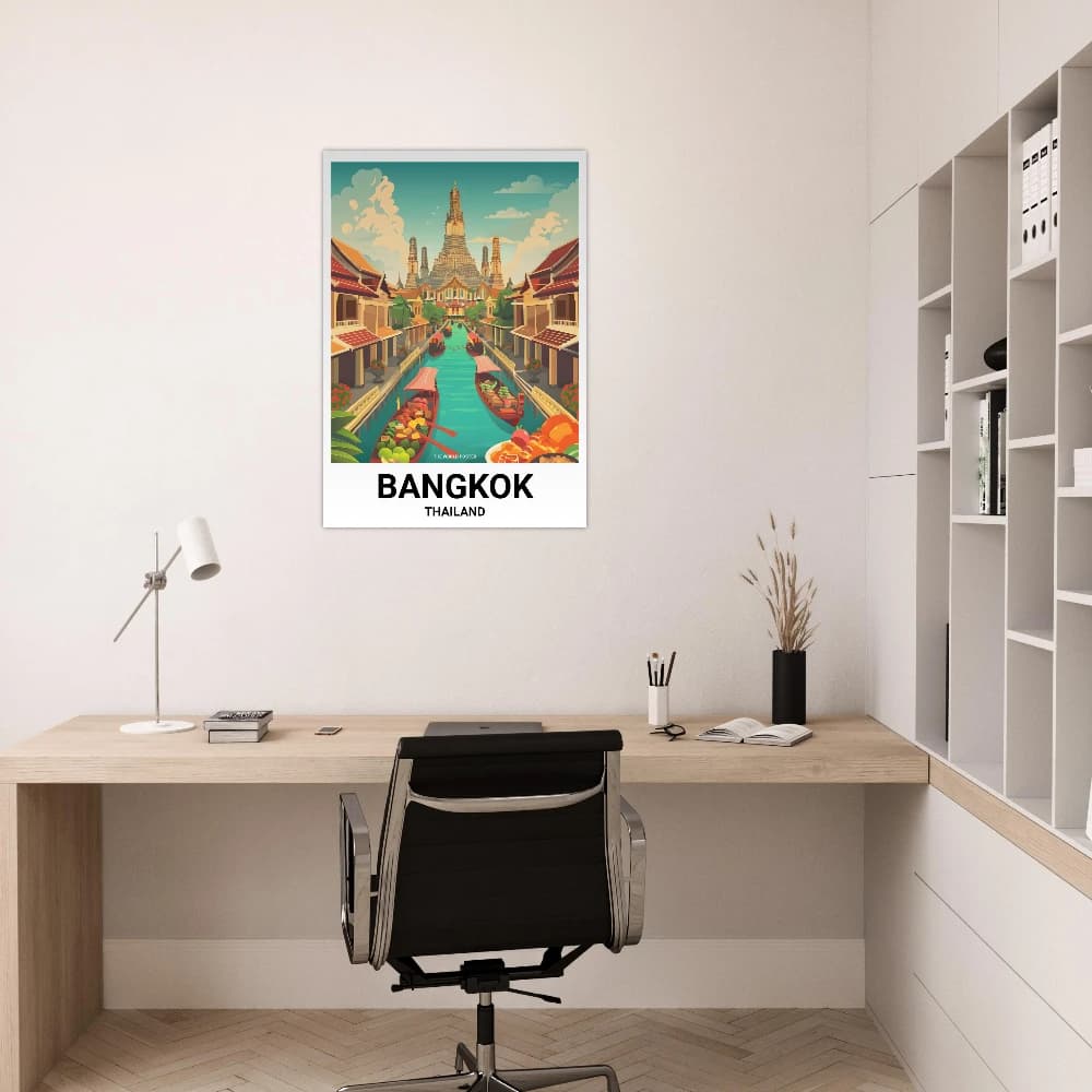 Affiche BANGKOK - Image 4 of 6