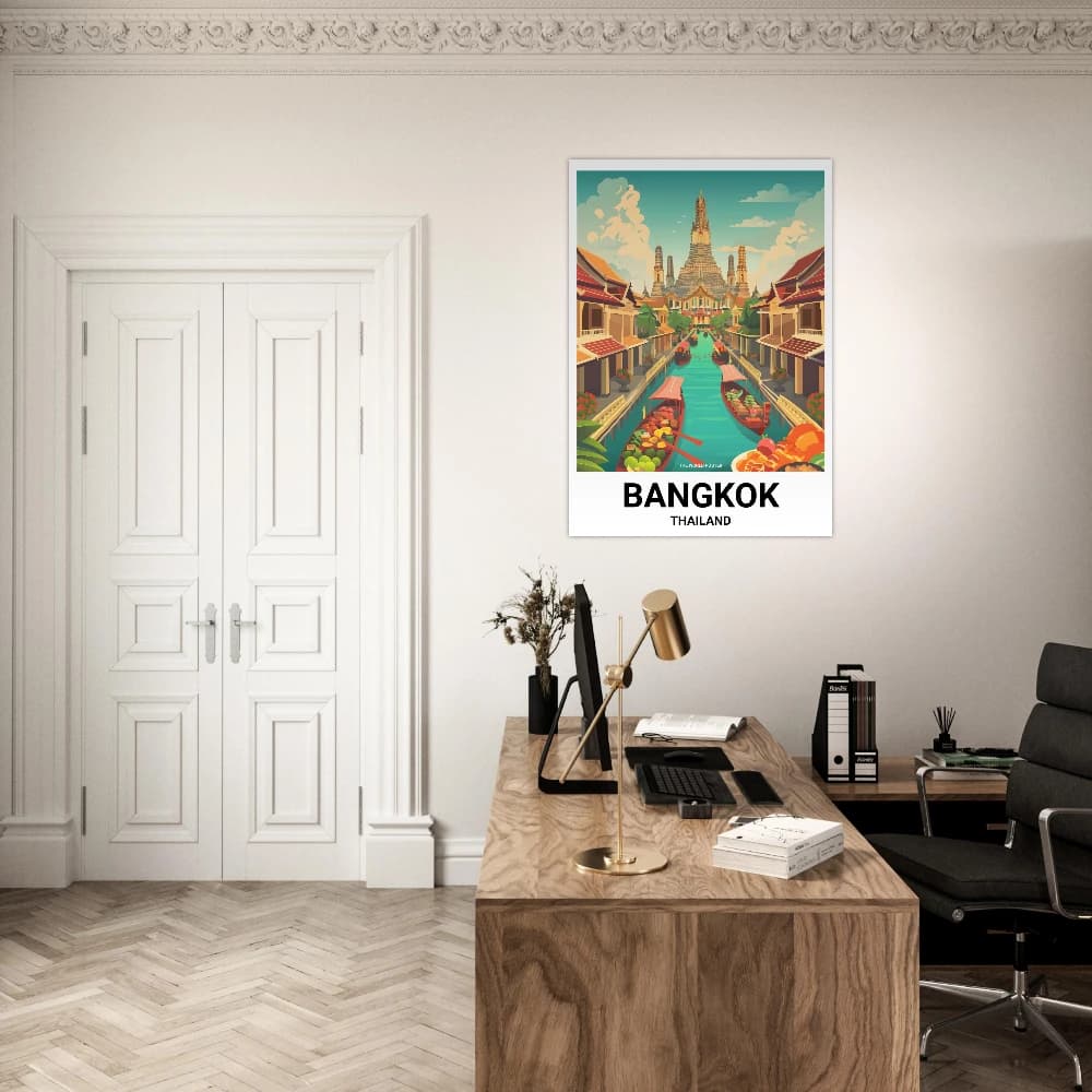 Affiche BANGKOK - Image 6 of 6