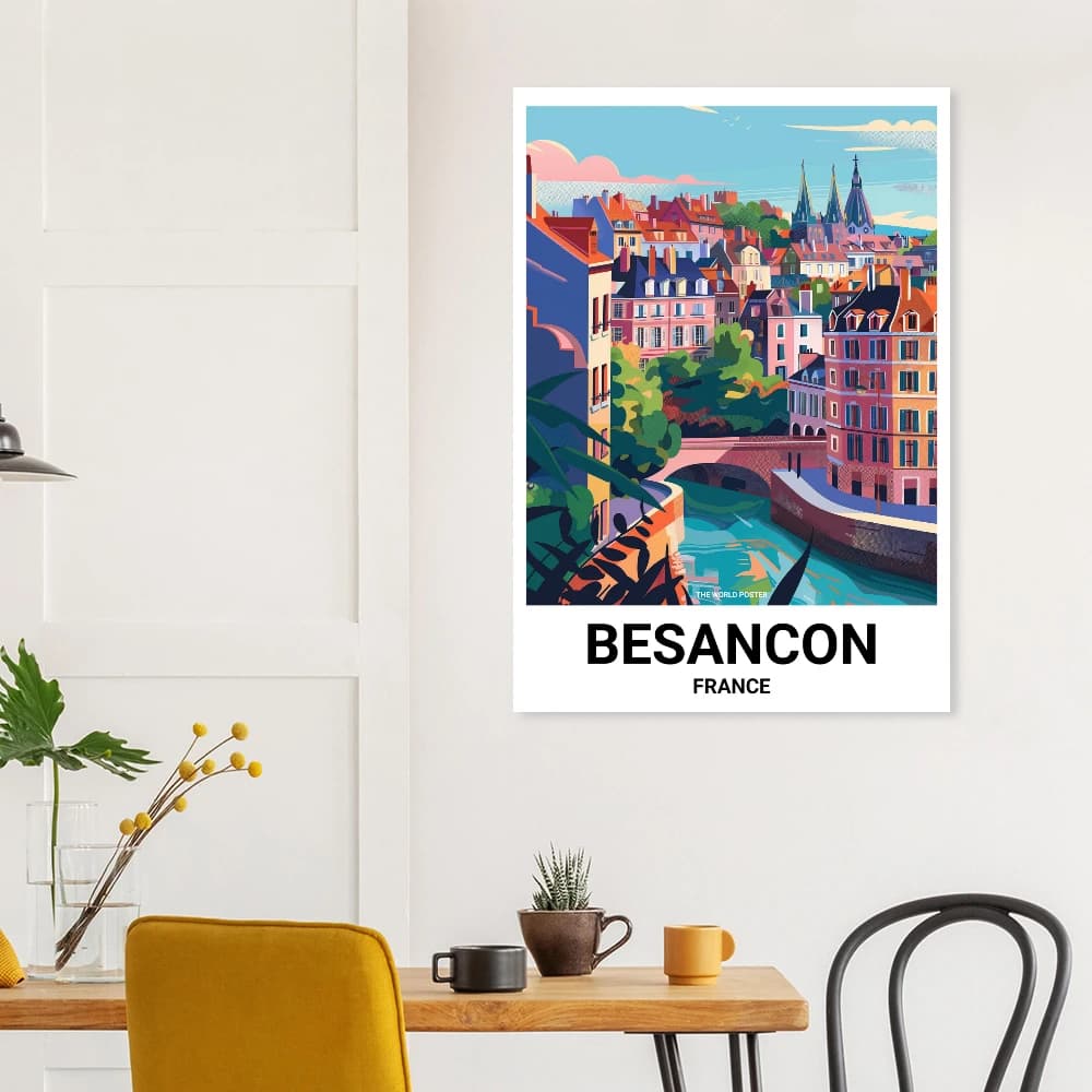 Affiche BESANÇON - Image 2 of 6