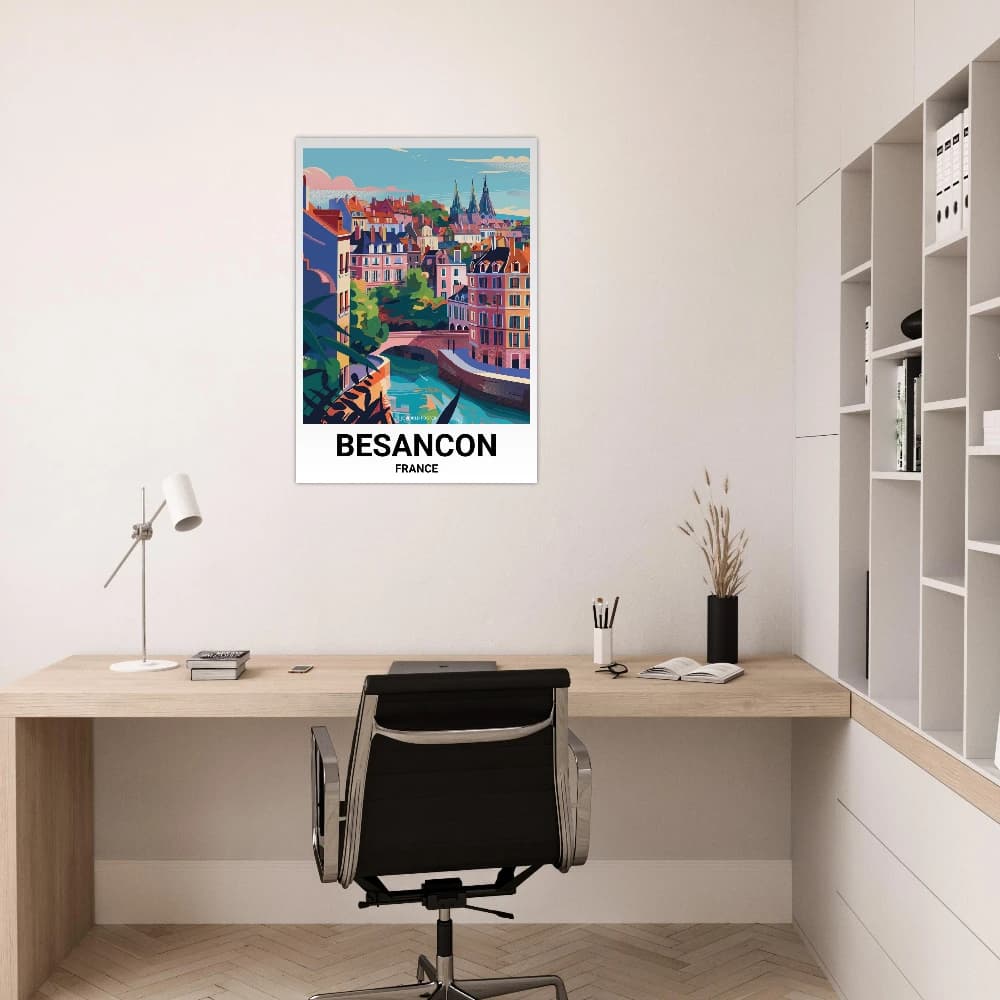 Affiche BESANÇON - Image 4 of 6