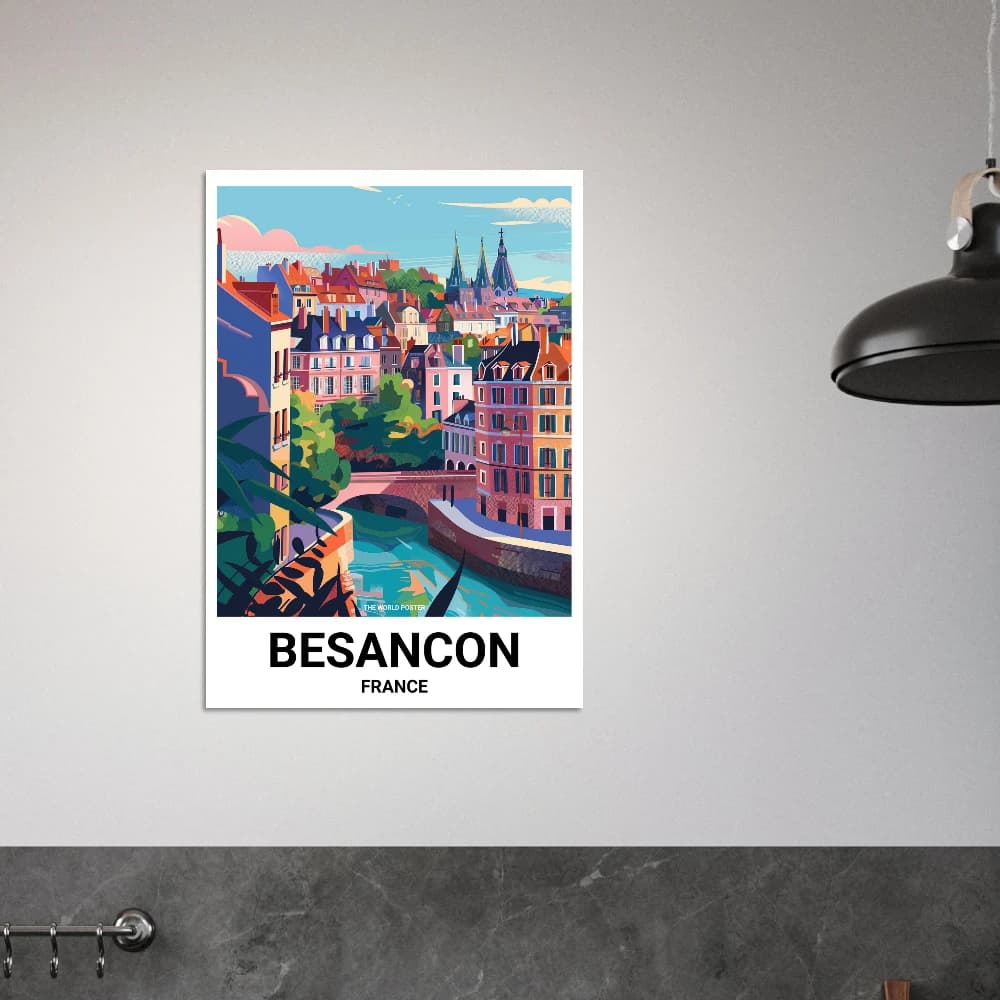 Affiche BESANÇON - Image 5 of 6