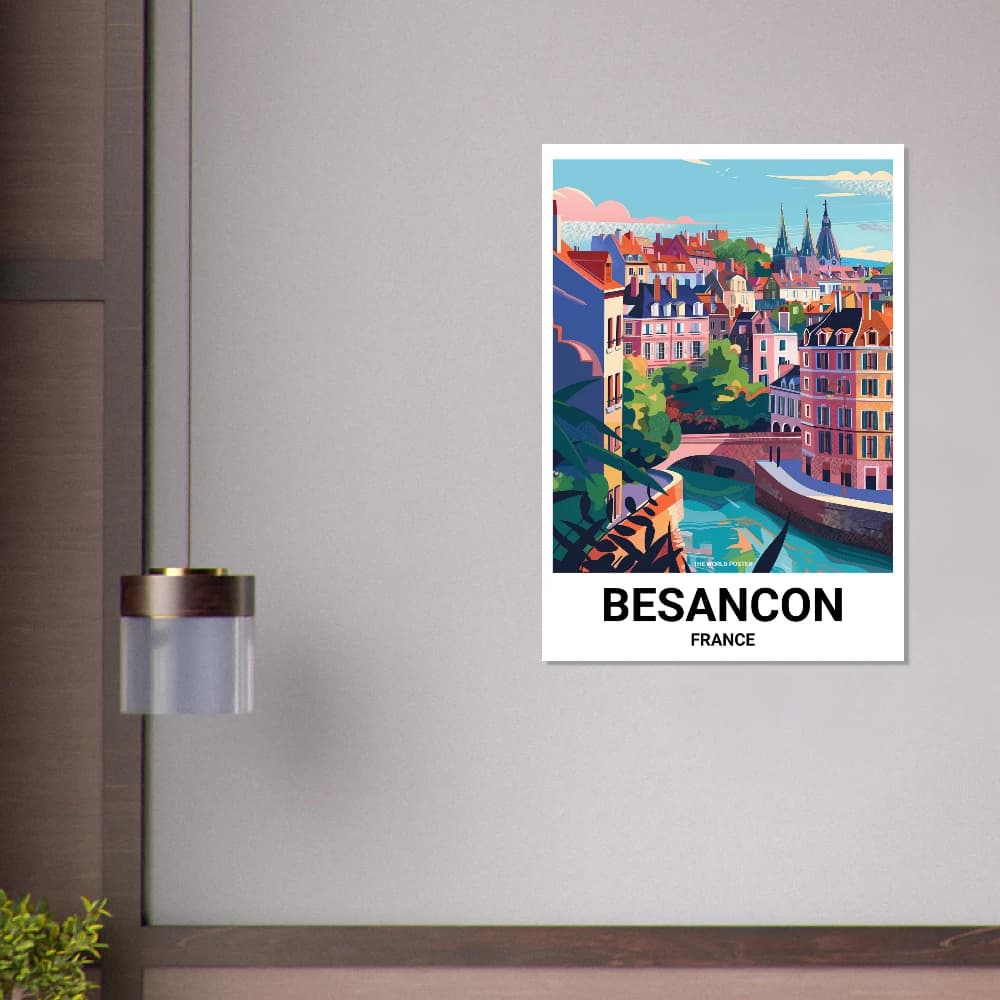 Affiche BESANÇON - Image 6 of 6