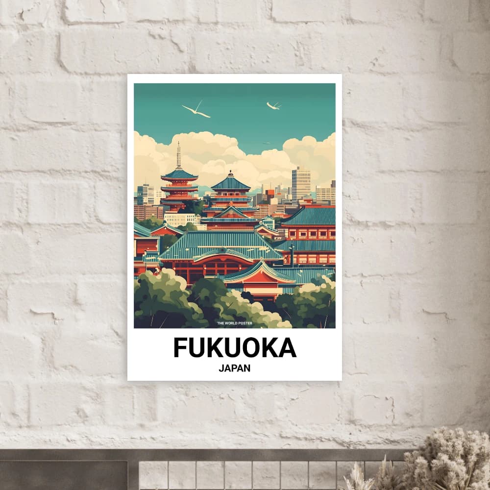 Affiche FUKUOKA - Image 3 of 6