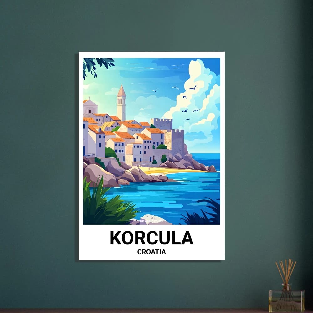 Affiche KORČULA - Image 3 of 6