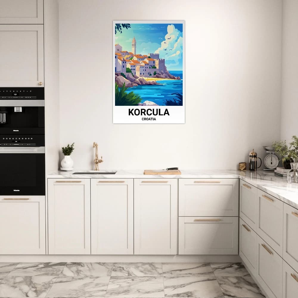 Affiche KORČULA - Image 4 of 6