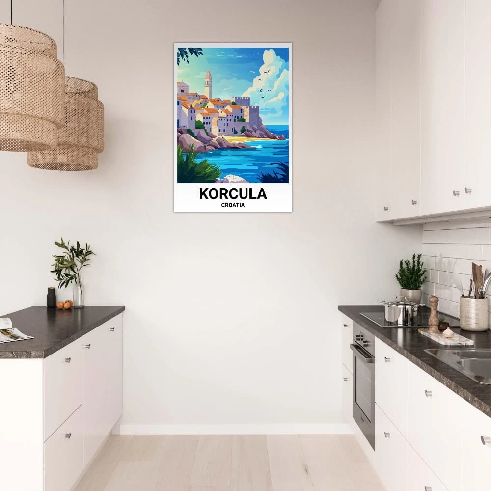 Affiche KORČULA - Image 6 of 6