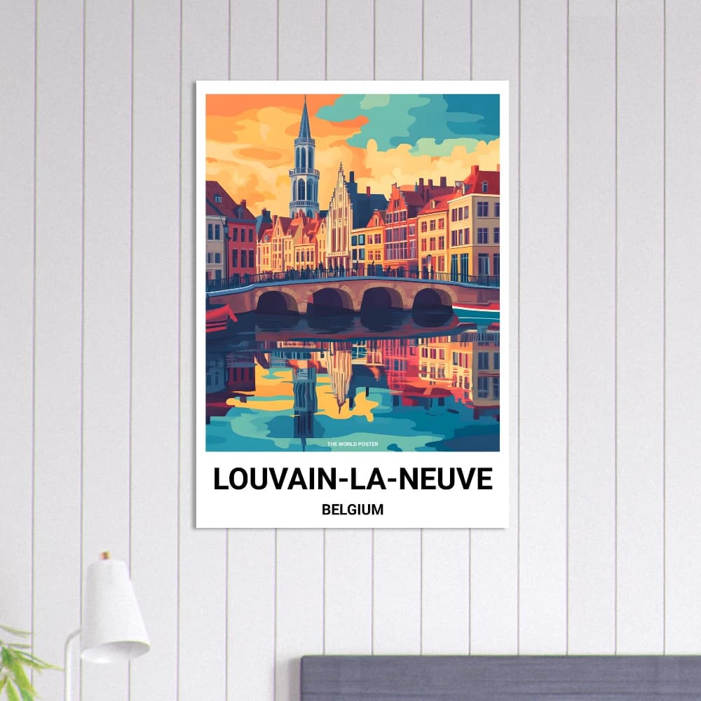 Affiche LOUVAIN-LA-NEUVE - Image 2 of 6