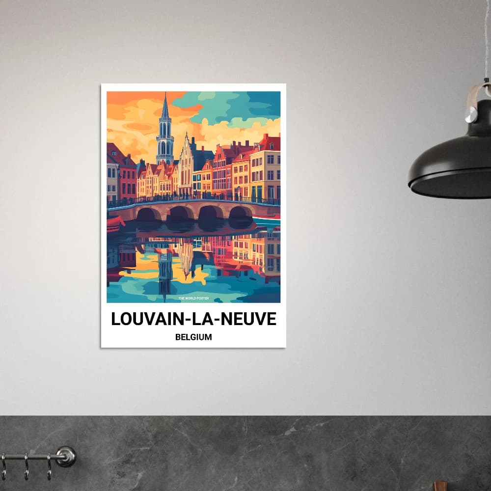 Affiche LOUVAIN-LA-NEUVE - Image 3 of 6