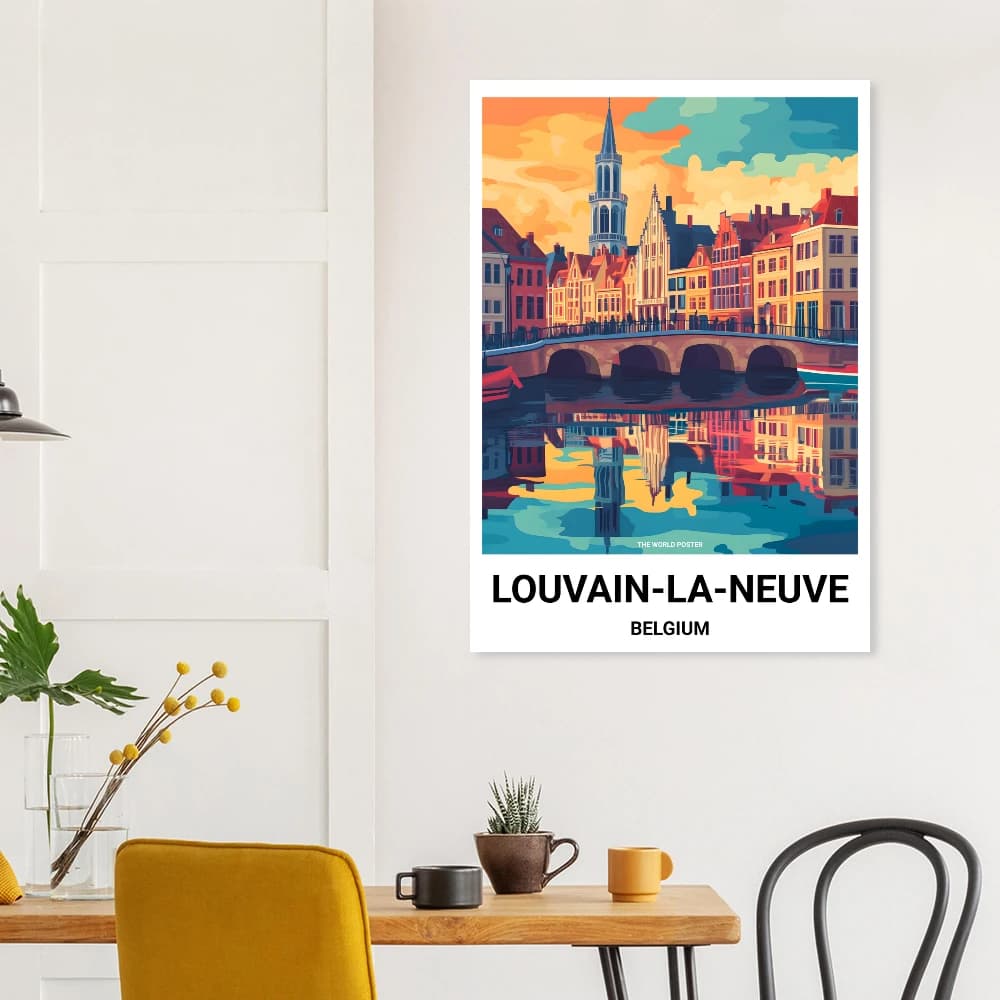 Affiche LOUVAIN-LA-NEUVE - Image 6 of 6