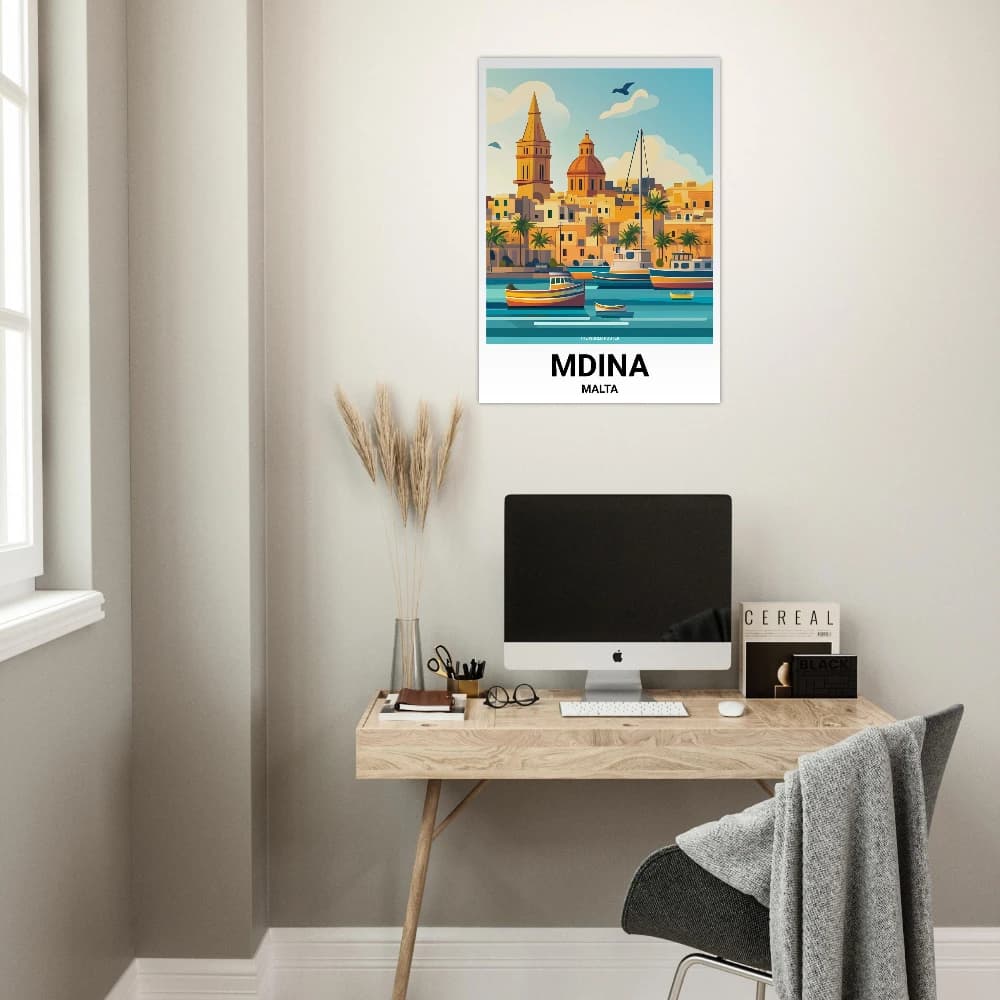 Affiche MDINA - Image 4 of 6