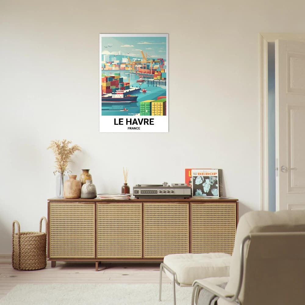 Affiche LE HAVRE - Image 4 of 6