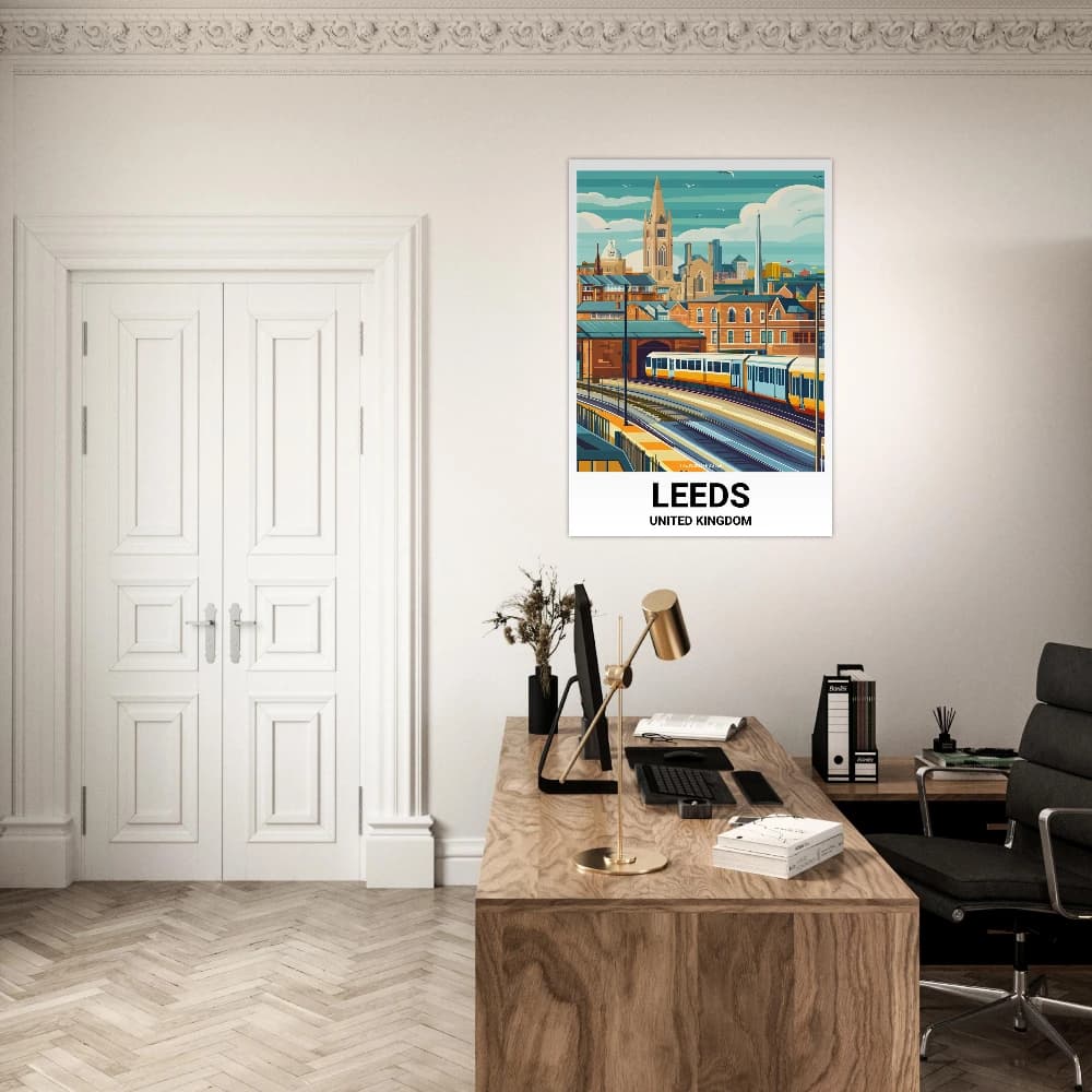 Affiche LEEDS - Image 2 of 6