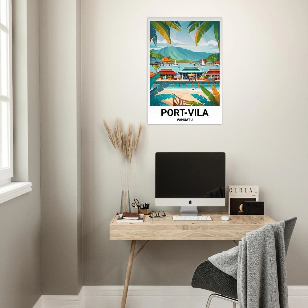Affiche PORT-VILA - Image 6 of 6