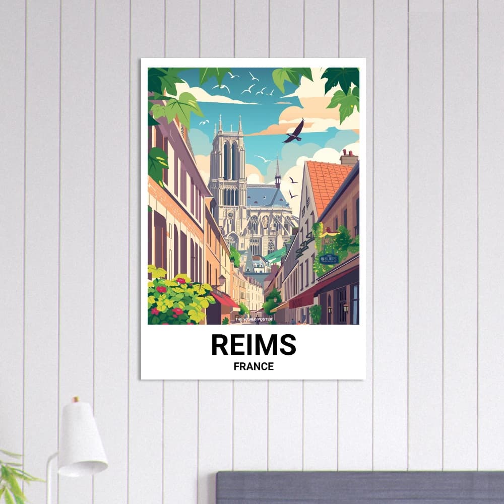 Affiche REIMS - Image 5 of 6