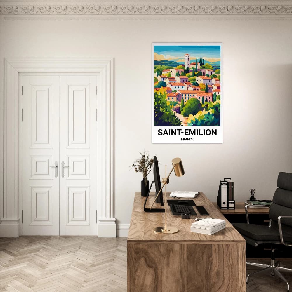 Affiche SAINT-ÉMILION - Image 4 of 6
