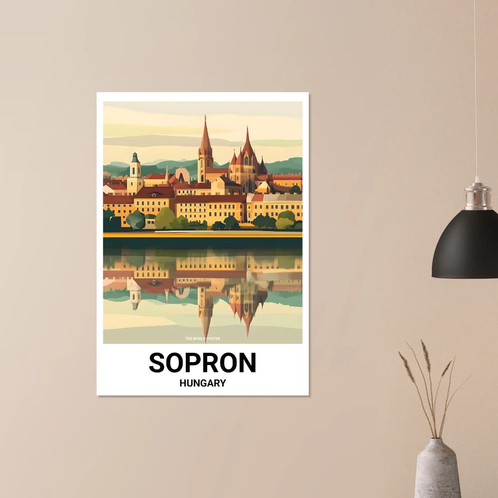 Affiche SOPRON - Image 4 of 6