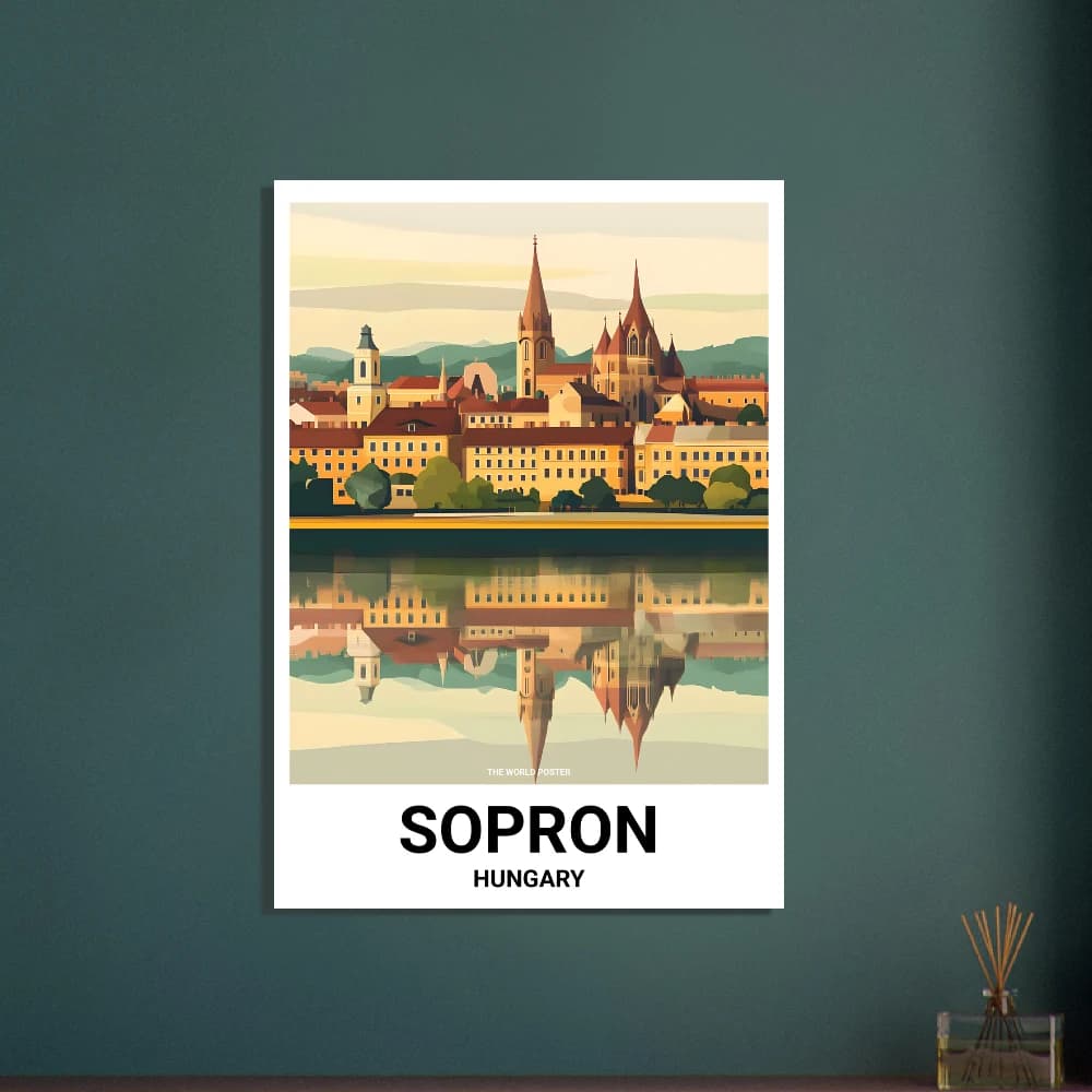 Affiche SOPRON - Image 5 of 6