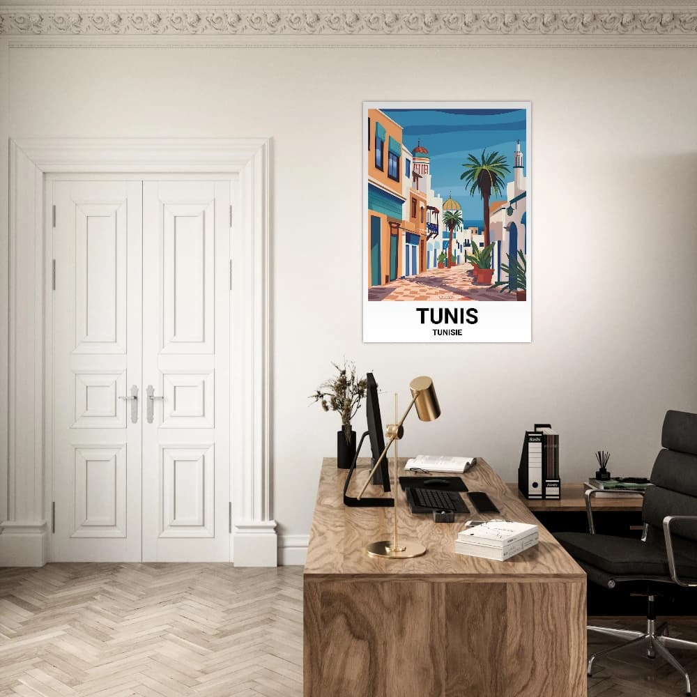 Affiche TUNIS - Image 5 of 6