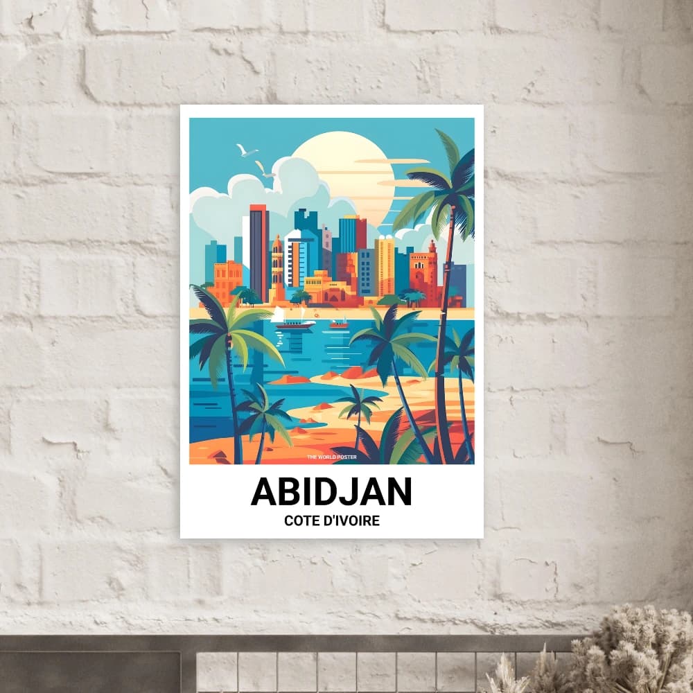 Affiche ABIDJAN - Image 5 of 6