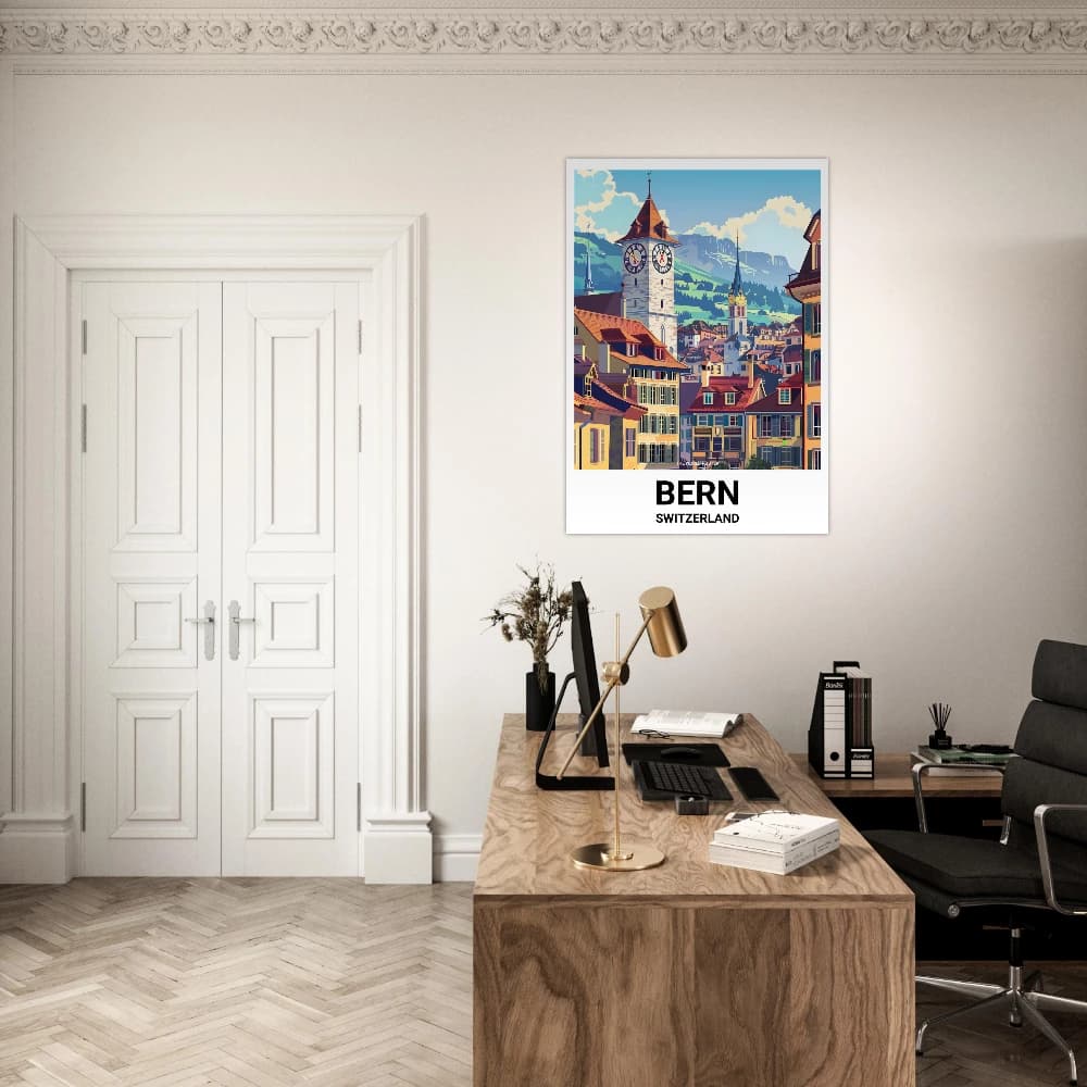 Affiche BERNE - Image 4 of 6