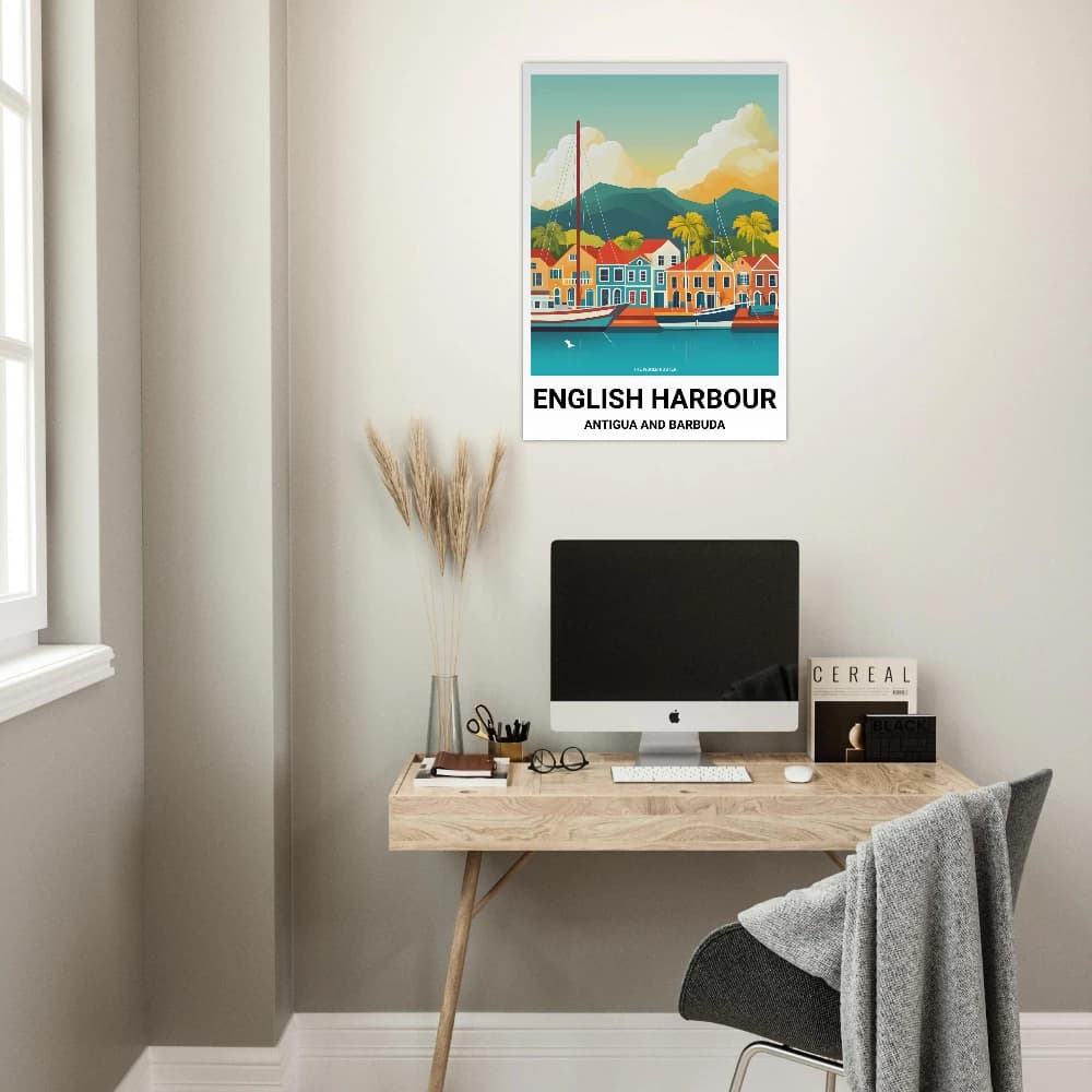Affiche ENGLISH HARBOUR - Image 5 of 6