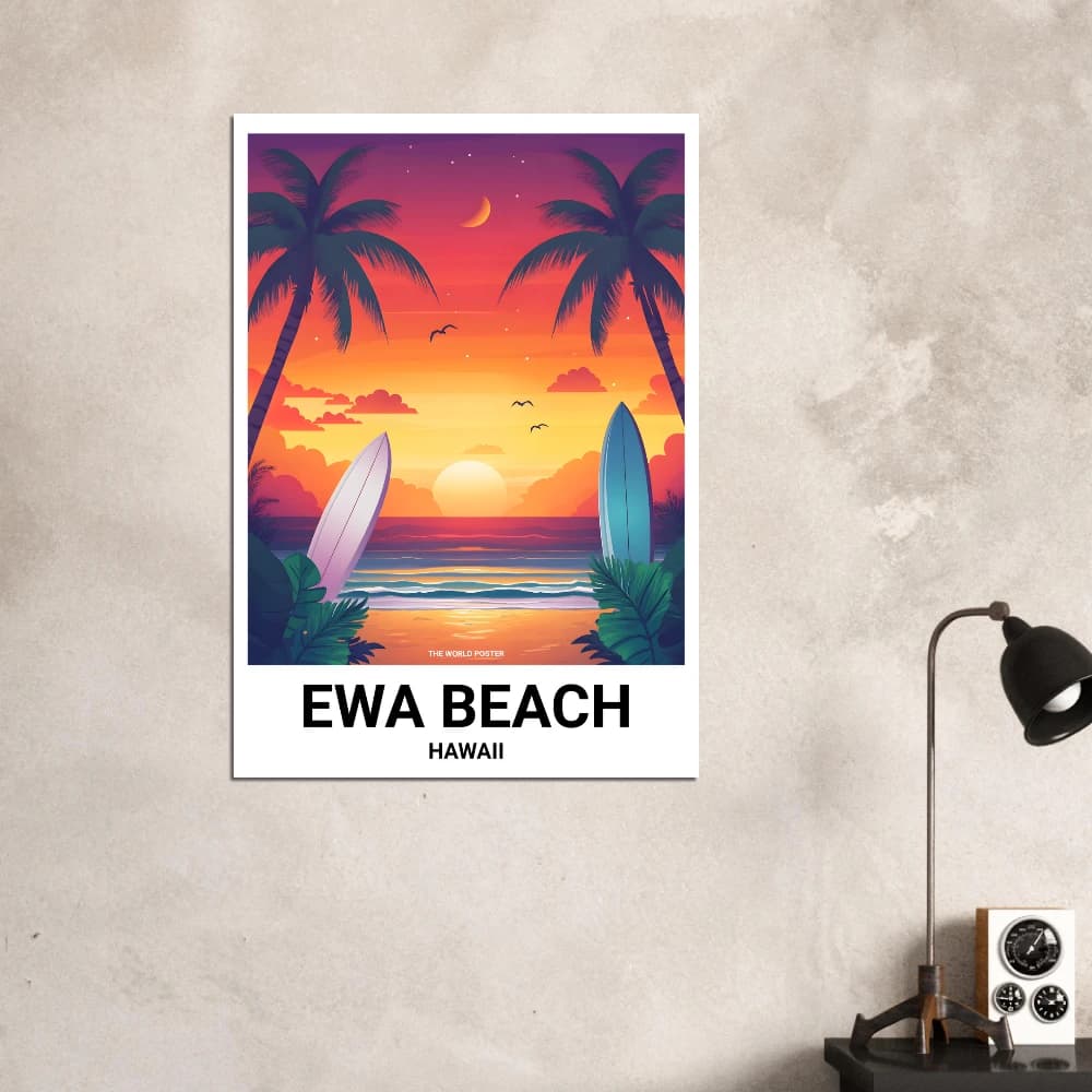 Affiche EWA BEACH - Image 2 of 6