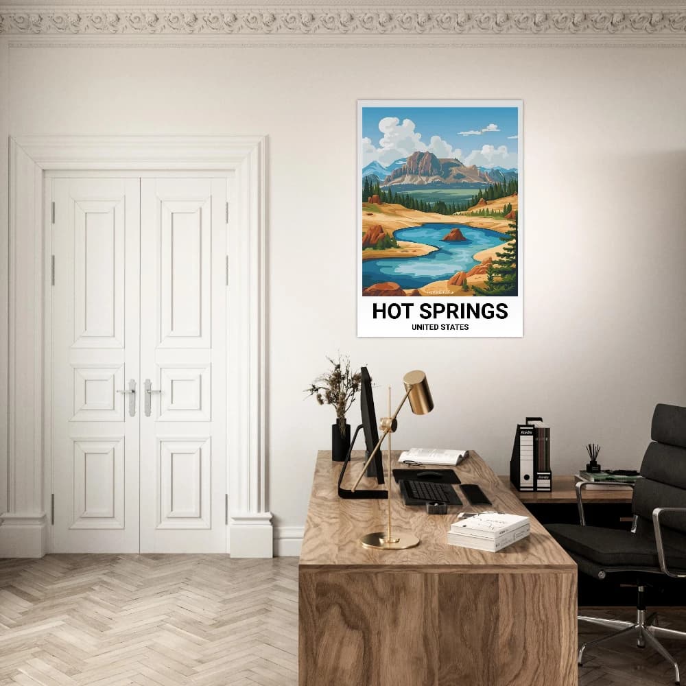 Affiche HOT SPRINGS - Image 3 of 6