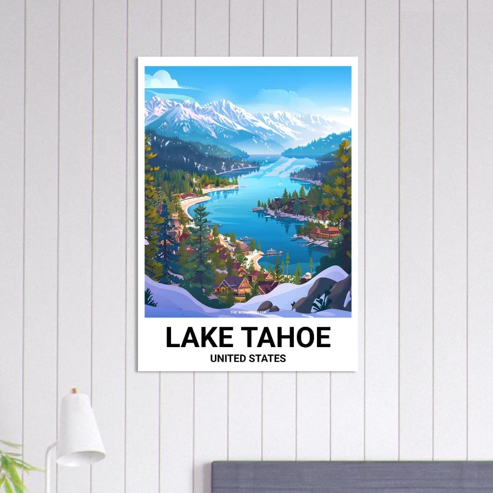 Affiche LAKE TAHOE - Image 6 of 6